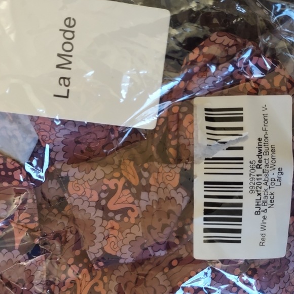 La Mode (NWT) Ladies Blouse - Picture 1 of 4